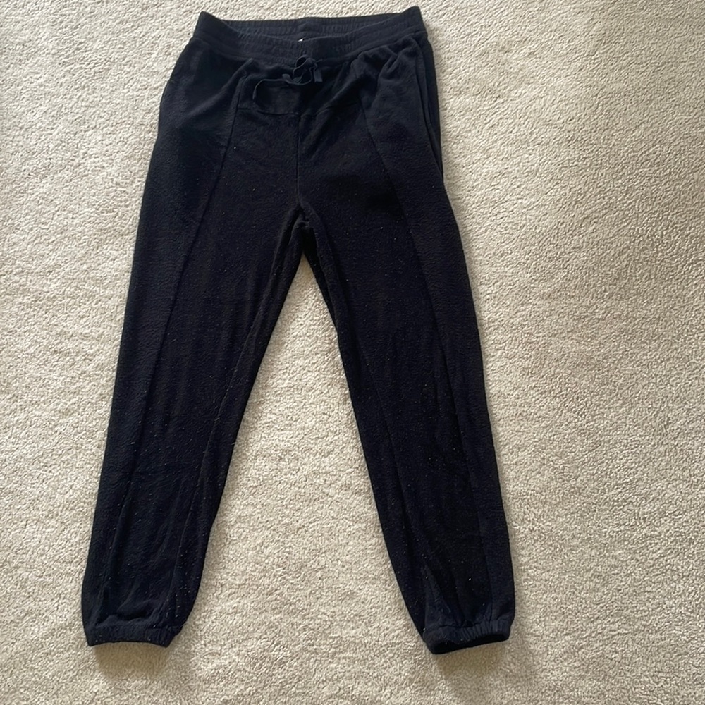 Black Free People Sweatpants